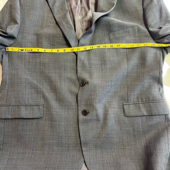 RALPH LAUREN Men’s Gray 48R Suit Coat - Picture 9 of 16